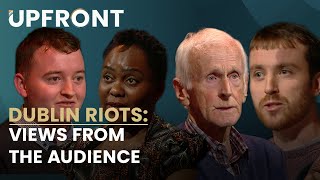 Audience members share their reactions to Thursdays unrest in Dublin  Upfront with Katie Hannon [upl. by Leitnahs]