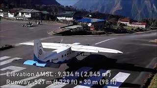 Real Footage Plane crash Worlds most dangerous airport Lukla Nepal [upl. by Pelagia]