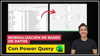 Normalización de Bases de Datos para Principiantes  Cómo Normalizar Con Power Query en Excel [upl. by Julie]