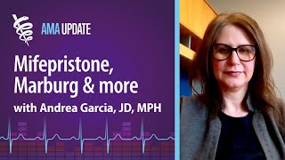 Mifepristone Marburg virus new COVID variant and RSV vaccine news with Andrea Garcia JD MPH [upl. by Killoran918]