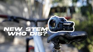 INSTALLING A NEW MTB STEM  DMR Defy50 [upl. by Buzzell]