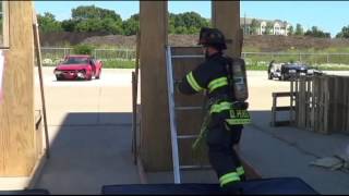 Firefighter Ladder Bail  Instructional Video [upl. by Amihc452]