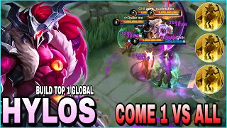 Hylos Best Build 2023  Unstoppable  Build Top 1 Global Hylos  MLBB [upl. by Fritts]