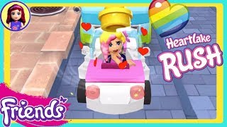 Lego Friends Heartlake Rush with Valentine Special Edition Chloe App Gameplay Kids Toys [upl. by Ylil]