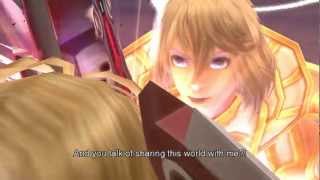 Wii Xenoblade Chronicles HD Cutscene 133  Duel of the Gods  JAPANESE [upl. by Leavitt]