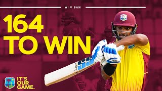 164 Runs To Win T20  West Indies v Bangladesh  Windies Cricket [upl. by Isus]