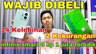 Kelebihan dan Kekurangan Infinix Smart 9  smart 9 pro [upl. by Bald]