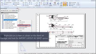 Import Layout as Sheet [upl. by Dranrev910]