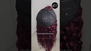 Mini Lace Closure Wig wigmaking hairextensions [upl. by Carson]