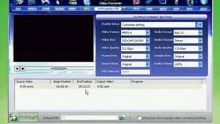 Extra Video Converter can convert video to AVI MPEG Apple iPod Sony PSP 3gp Zune WMV FLV MOV MP3 WMV OGG or WAV  wwwDVDCopyRipcom [upl. by Cora]