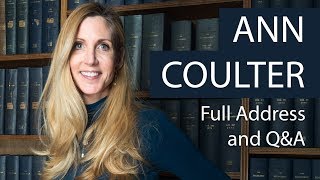 Ann Coulter  Full Address and QampA  Oxford Union [upl. by Clio]