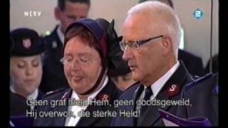 Leger des Heils samenzang begrafenis majoor Bosshardt DAAR JUICHT EEN TOON [upl. by Copland]