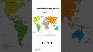 Top comment changes Europe again mapping europe topcomment [upl. by Ishii256]