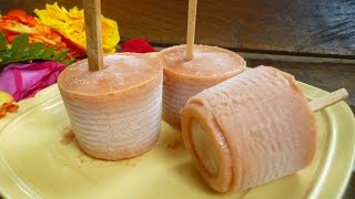 Receta en 2 minutos Paletas de Zapote [upl. by Polard]