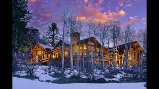 Prestigious Skiin Skiout Home in Beaver Creek Colorado  Sothebys International Realty [upl. by Rodina]