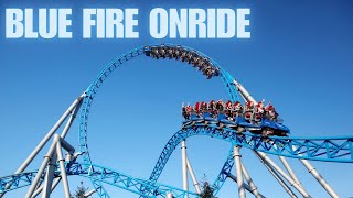 Blue Fire Onride First Row [upl. by Voe]