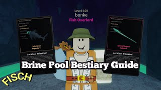 FISCH  All Fish Preferences in the BRINE POOL Bestiary [upl. by Rollin]