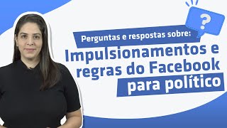 Anúncios de políticos e candidatos no Facebook tire suas dúvidas [upl. by Ayin545]