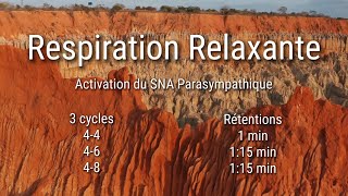 Respiration profonde  longues expirations et activation du système nerveux autonome parasympathique [upl. by Kcam795]