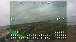 DVR 12418 New Distance PR 6KM with X2Air Mach3 R9M iFlight Raaange TitanPower [upl. by Lawry867]