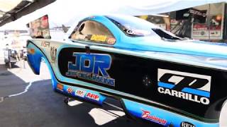 Inside a NHRA Funny Car with Jeff Diehl [upl. by Enirol]