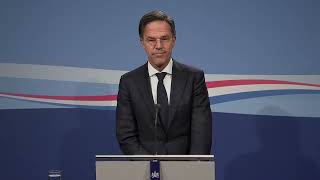 Inleidend statement van MP Rutte van de persconferentie na de ministerraad van 1 april 2022 [upl. by Naivaf]