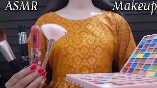 Hindi ASMR Big sister does your makeup💄 ASMR in urduHindi [upl. by Itra]