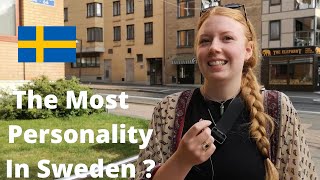 Who Is The Most Famous Personality In Sweden Asking Questions From Swedish Public [upl. by Nodyarb81]