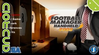 Football Manager Handheld 2009  NVIDIA SHIELD Android TV  PPSSPP Emulator 1080p  Sony PSP [upl. by Eivla]