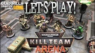 Lets Play  NEW Warhammer 40000 Kill Team ARENA [upl. by Yevol]