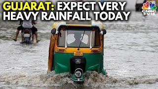 Surat Vadodara Anand See Waterlogging In Several Areas  Gujarat Rains  N18V  CNBC TV18 [upl. by Conover461]