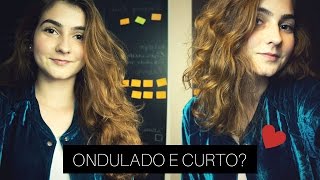 Long bob em cabelo ondulado funciona [upl. by Adnolay]