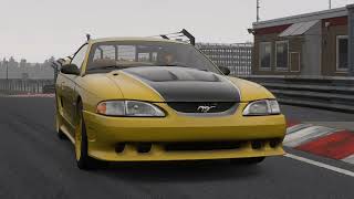 Ford Mustang SVT Cobra Forza Motorsport 2024 Nurburgring  Moza R9 [upl. by Iznyl]