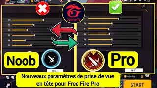 Paramètres de tir à la tête de Free Fire Pro Secret Sensibilité  Taille du bouton de tir [upl. by Aelaza]