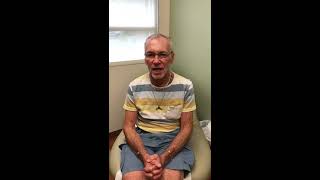 Patient Testimonial for HoLEP surgery performed by Dr Lance Walsh six months ago [upl. by Yajnas456]