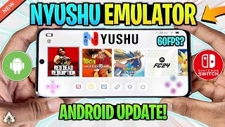 🔥 TESTING NYUSHU EMULATOR ANDROID V12  SETUP amp GAMEPLAY  NINTENDO SWITCH EMULATOR [upl. by Nihhi]