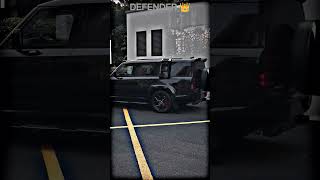 Land Rover Defender 🔥🔥 Full on Mafia look  fully black 🖤 Jet Black glasses defender shorts [upl. by Nomi90]