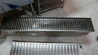 SS Floor grating for kitchen [upl. by Sulokcin]