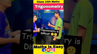 Trigonometry Class 10  Trigonometry Identities trigonometry fun shorts ytshorts viral maths [upl. by Nywg646]