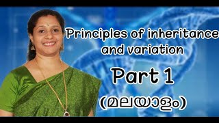 NEET Biology Principles of Inheritance and Variation Malayalam Part 1 [upl. by Inacana]