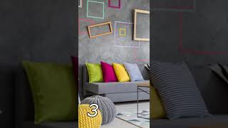 6 ideias lindas de decoração de sala  Decoração de Sala Simples e Barata shorts Só ideias legais [upl. by Bandler]