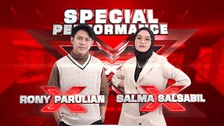 TOP 5 X FACTOR INDONESIA SPECIAL PERFORMANCE RONY amp SALMA [upl. by Ahtela535]