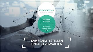 Interface Management 4 0 SAP Schnittstellen einfach verwalten [upl. by Sandi]