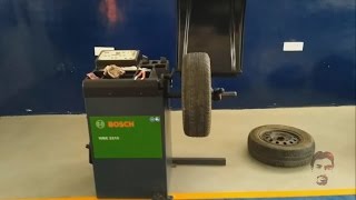 wheel balancing Bosch [upl. by Ahsima931]