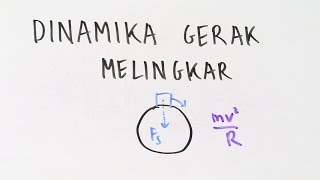 Dinamika Gerak Melingkar  Gaya Sentripetal [upl. by Eiramanitsirhc]