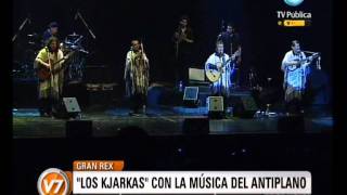 Visión Siete quotLos Kjarkasquot con la música del altiplano [upl. by Philcox]