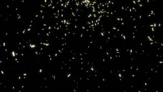 Magical Golden Confetti Particles  Free Motion Graphics [upl. by Tollmann]