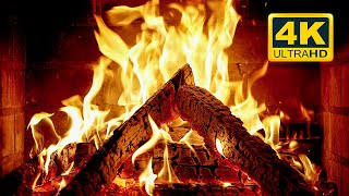 🔥 Cozy Fireplace 4K UHD Fireplace with Crackling Fire Sounds Christmas Fireplace Winter 2023 [upl. by Spindell310]