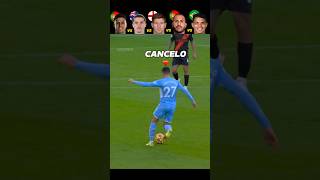 Cancelo VS Sabitzer VS Gerrard VS Quaresma VS TSilva 🤯💫 Trivela Shot Challenge [upl. by Thais]