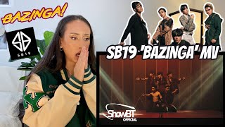 SB19 Bazinga Official Music Video REACTION  PPOP KINGS [upl. by Herstein]